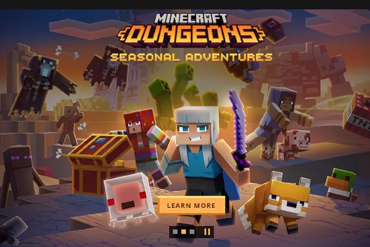 Cara download minecraft dungeons android