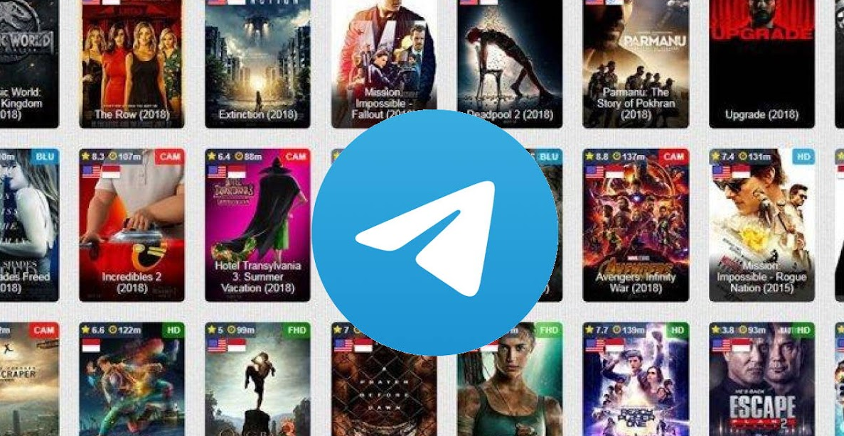 Cara nonton film di telegram android