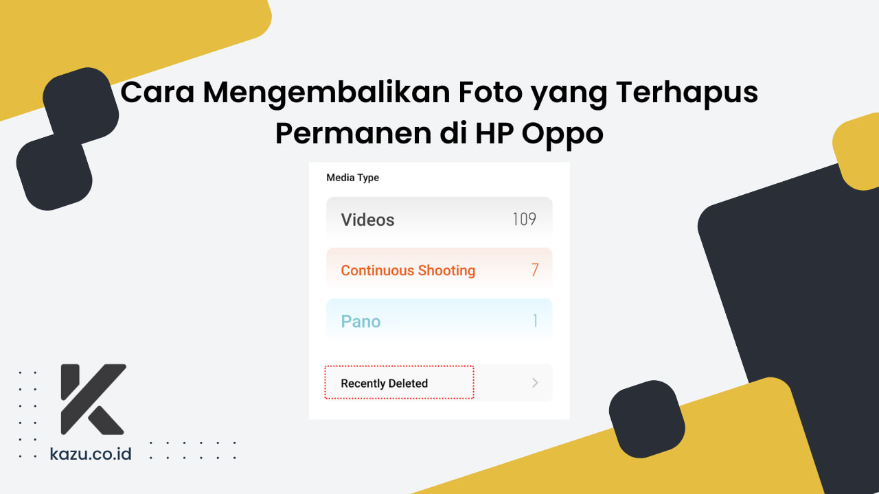 Cara mengembalikan foto yang terhapus permanen di hp