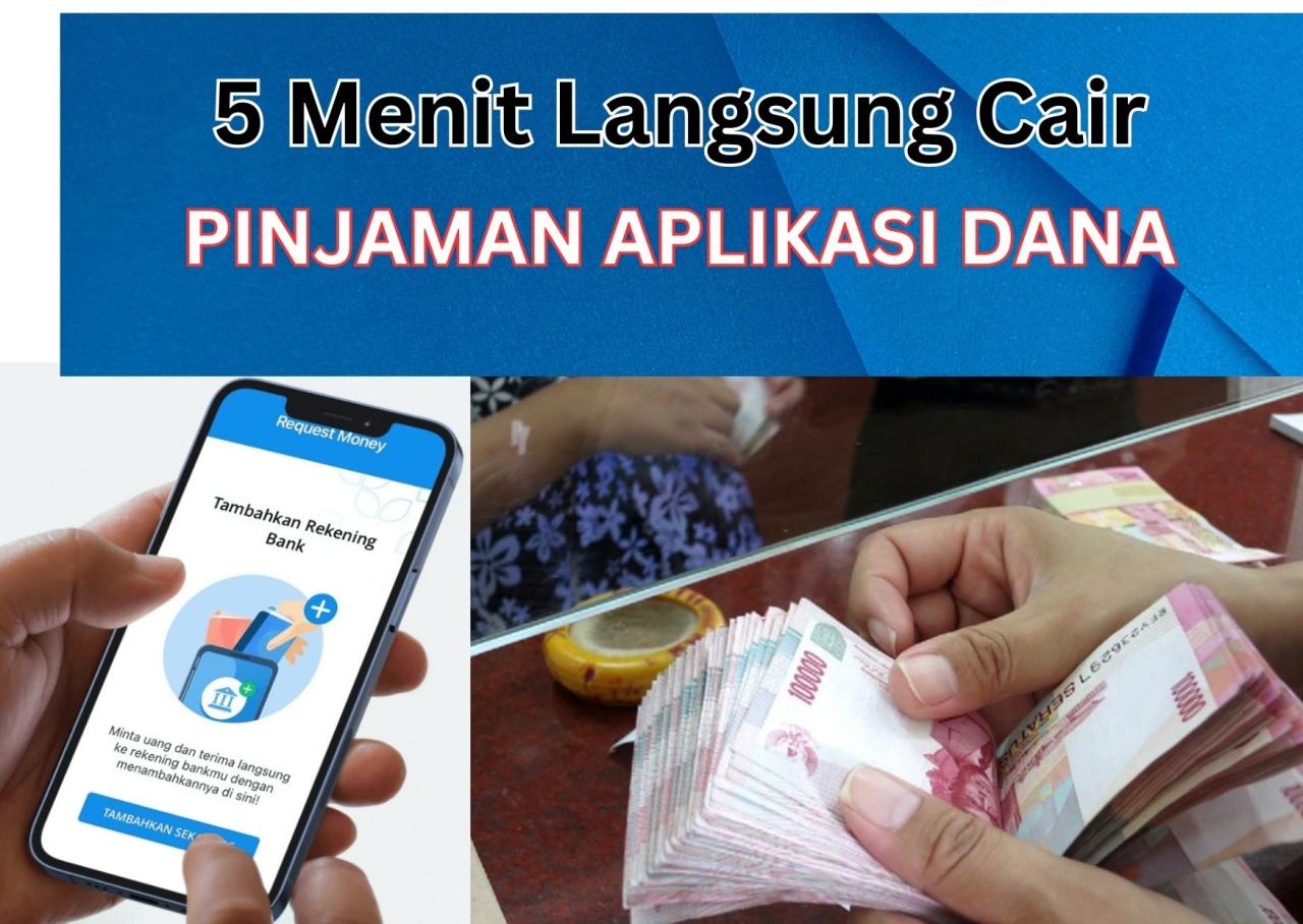 Cara pinjam uang di dana