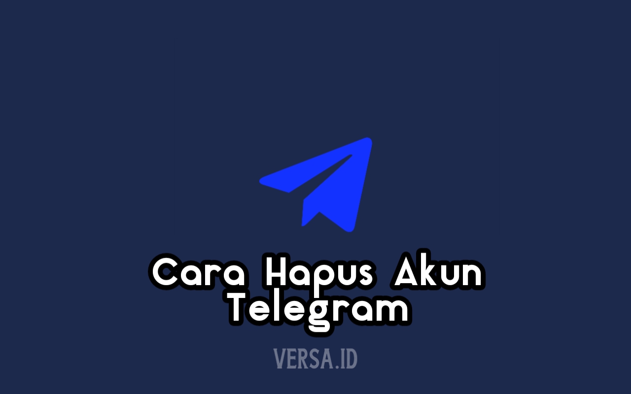 Cara deak akun telegram