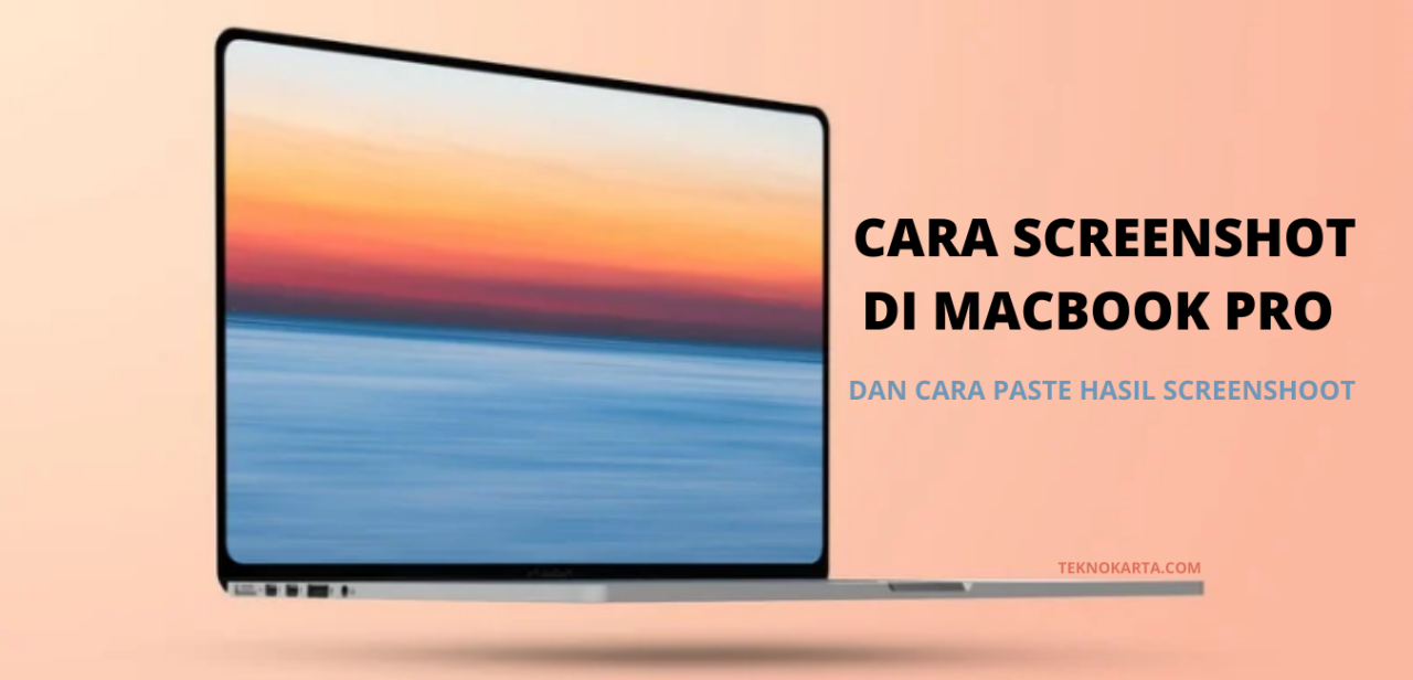 Cara screenshot di macbook