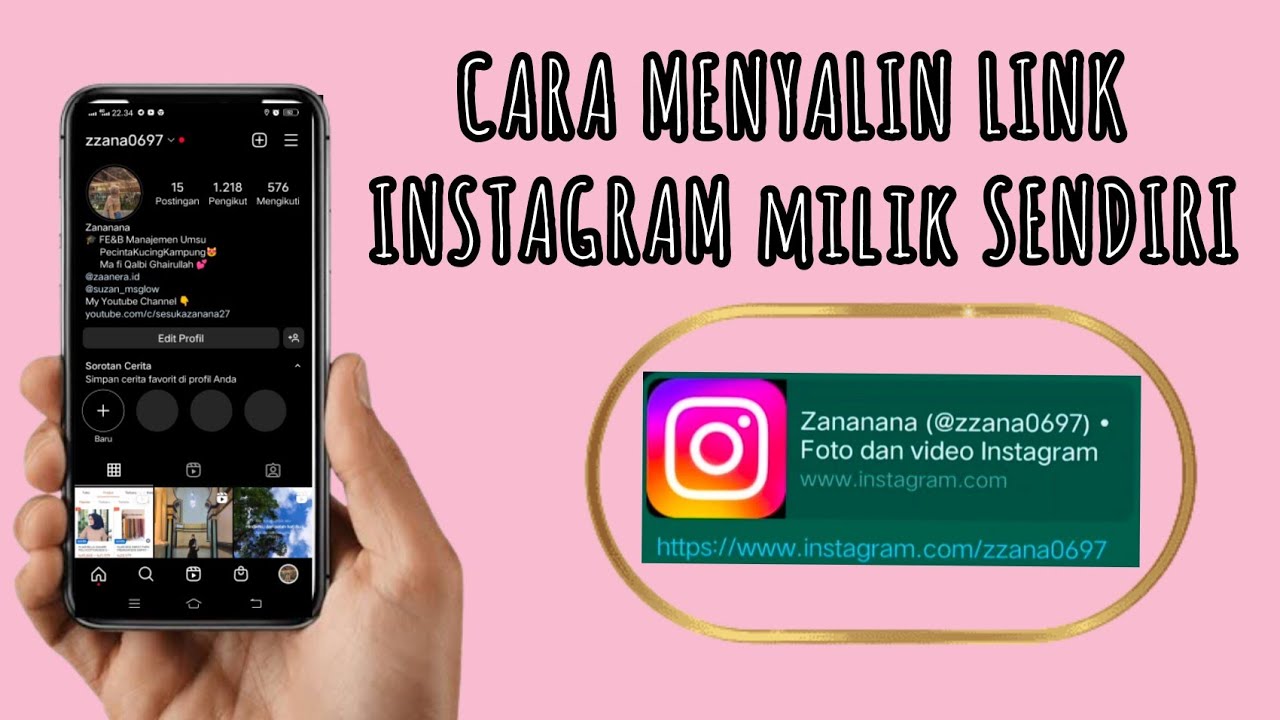 Cara salin link akun ig sendiri