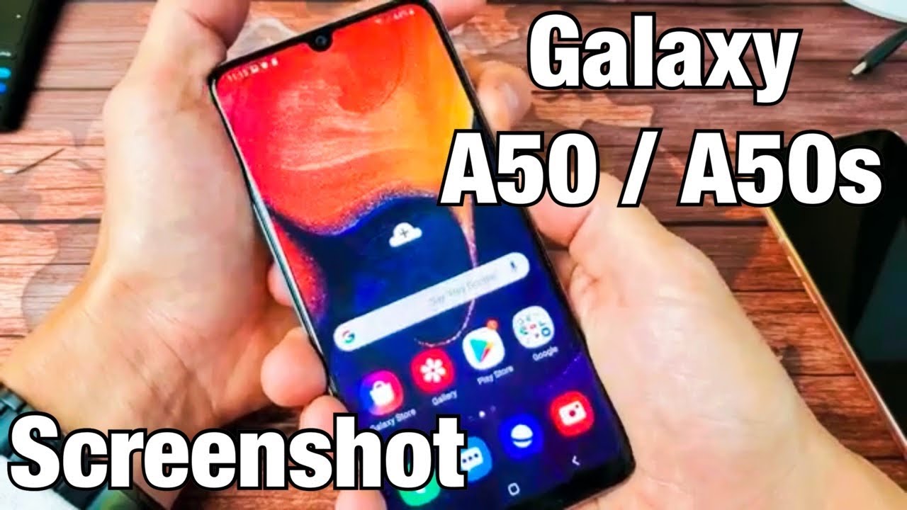 Cara screenshot samsung a55