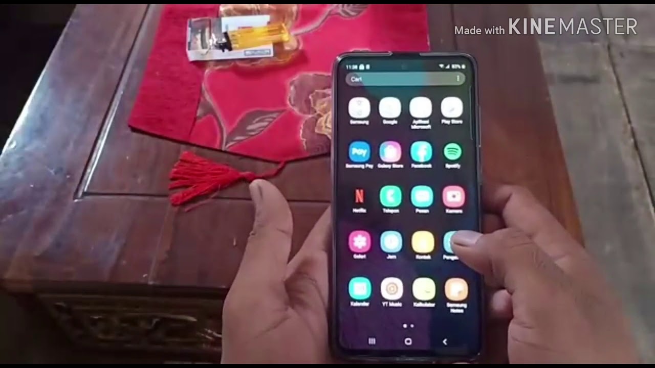 Cara screenshot hp samsung a15