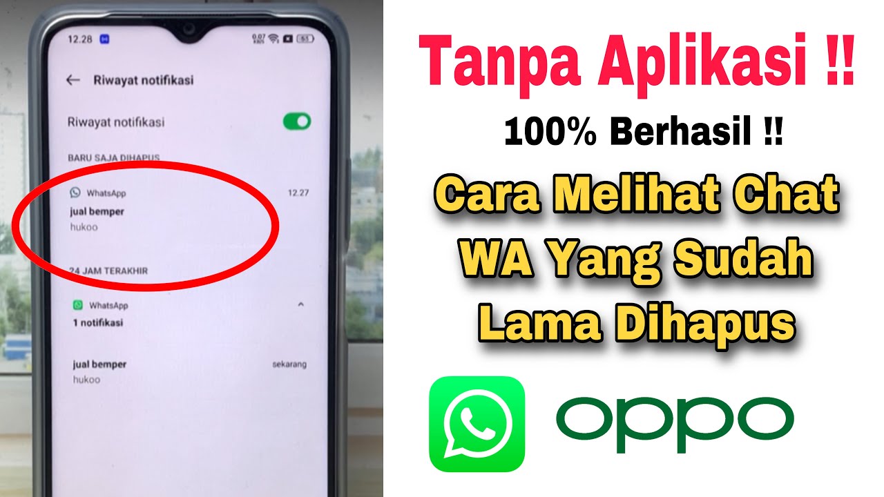 Cara mengembalikan pesan wa yang sudah dihapus tanpa backup