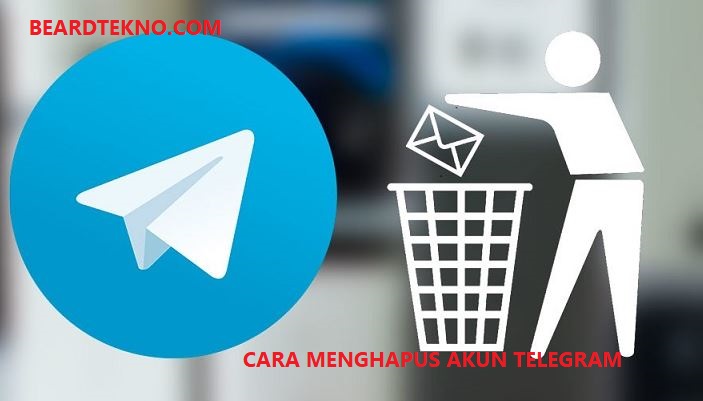 Cara hapus akun telegram